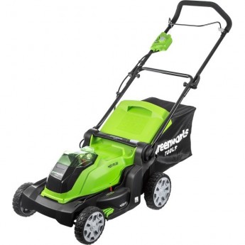Аккумуляторная газонокосилка GREENWORKS G-MAX 40V G40LM40 40 см Аккумуляторная газонокосилка GREENWORKS G-MAX 40V G40LM40 40 см