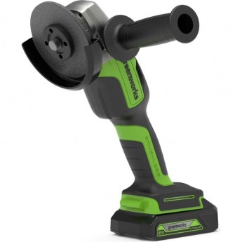 Аккумуляторная угловая шлифовальная машина GREENWORKS GD24AG 3200207UA Аккумуляторная угловая шлифовальная машина GREENWORKS GD24AG 3200207UA