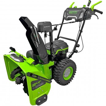 Аккумуляторный бесщёточный снегоуборщик GREENWORKS GD82ST56 82V 61 см без АКБ и ЗУ Аккумуляторный бесщёточный снегоуборщик GREENWORKS GD82ST56 82V 61 см без АКБ и ЗУ