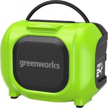 Беспроводная акустическая система GREENWORKS 3503107 аккумуляторная 24V/220V без АКБ и ЗУ Беспроводная акустическая система GREENWORKS 3503107 аккумуляторная 24V/220V без АКБ и ЗУ
