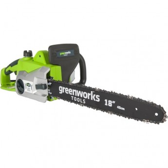 Электрическая цепная пила GREENWORKS 2000W 46 см GCS2046 Электрическая цепная пила GREENWORKS 2000W 46 см GCS2046