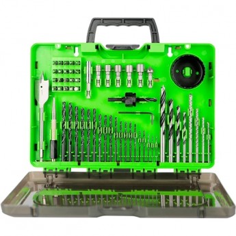 Набор GREENWORKS сверл, бит и насадок 60 предметов Набор GREENWORKS сверл, бит и насадок 60 предметов