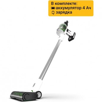 Пылесос беспроводной вертикальный аккумуляторный GREENWORKS 24В G24SVK4D, с АКБ 4 А*ч и ЗУ Пылесос беспроводной вертикальный аккумуляторный GREENWORKS 24В G24SVK4D, с АКБ 4 А*ч и ЗУ