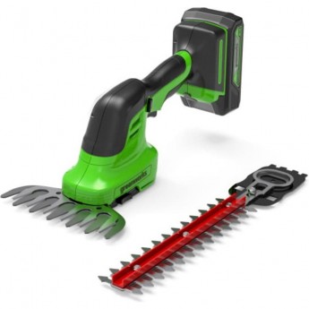 Садовые ножницы-кусторез аккумуляторные GREENWORKS G24SHT 24V без АКБ и ЗУ Садовые ножницы-кусторез аккумуляторные GREENWORKS G24SHT 24V без АКБ и ЗУ