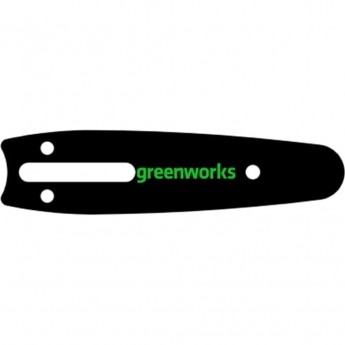 Шина GREENWORKS 10см для 24В мини пилы 2008207 Шина GREENWORKS 10см для 24В мини пилы 2008207