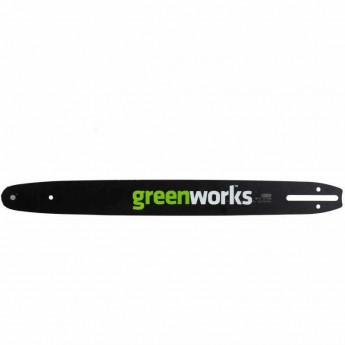 Шина стальная GREENWORKS (45 см) для аккумуляторной 80V цепной пилы 2905707 Шина стальная GREENWORKS (45 см) для аккумуляторной 80V цепной пилы 2905707