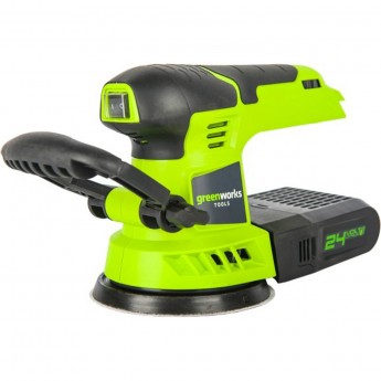 Шлифмашинка аккумуляторная GREENWORKS 24V (G24ROS) Шлифмашинка аккумуляторная GREENWORKS 24V (G24ROS)