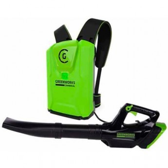 Воздуходув аккумуляторный бесщеточный ранцевый GREENWORKS 82V без АКБ и ЗУ Воздуходув аккумуляторный бесщеточный ранцевый GREENWORKS 82V без АКБ и ЗУ