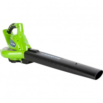 Воздуходув-пылесос бесщеточный аккумуляторный GREENWORKS GD40BV 40V без АКБ и ЗУ Воздуходув-пылесос бесщеточный аккумуляторный GREENWORKS GD40BV 40V без АКБ и ЗУ